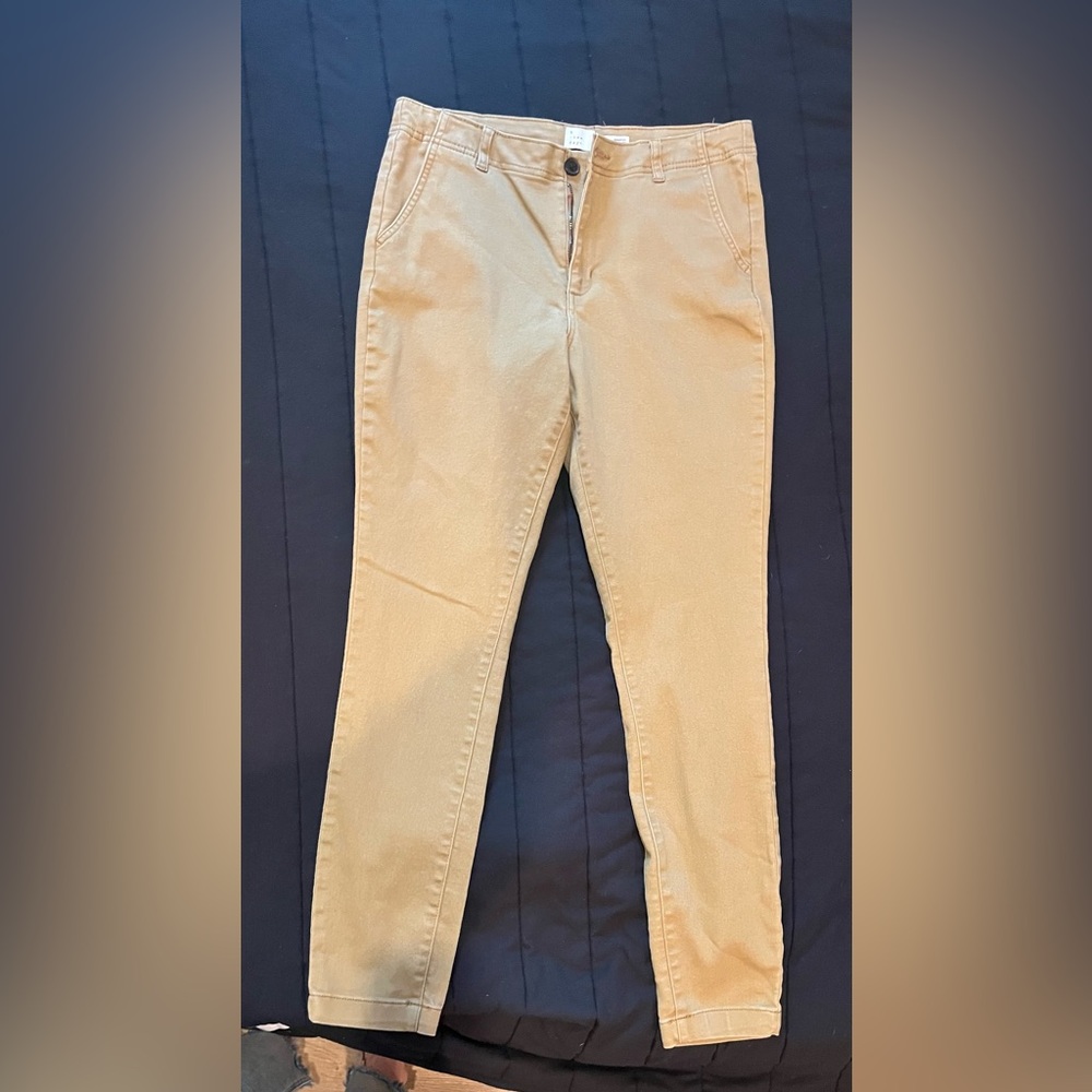 a new day Women's Straight Leg Tan Jeans